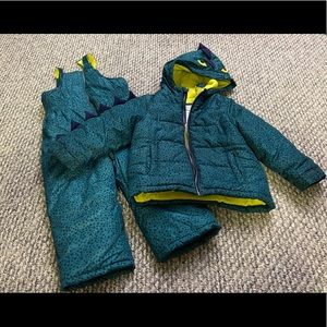Carter’s Dinosaur Snowsuit Set